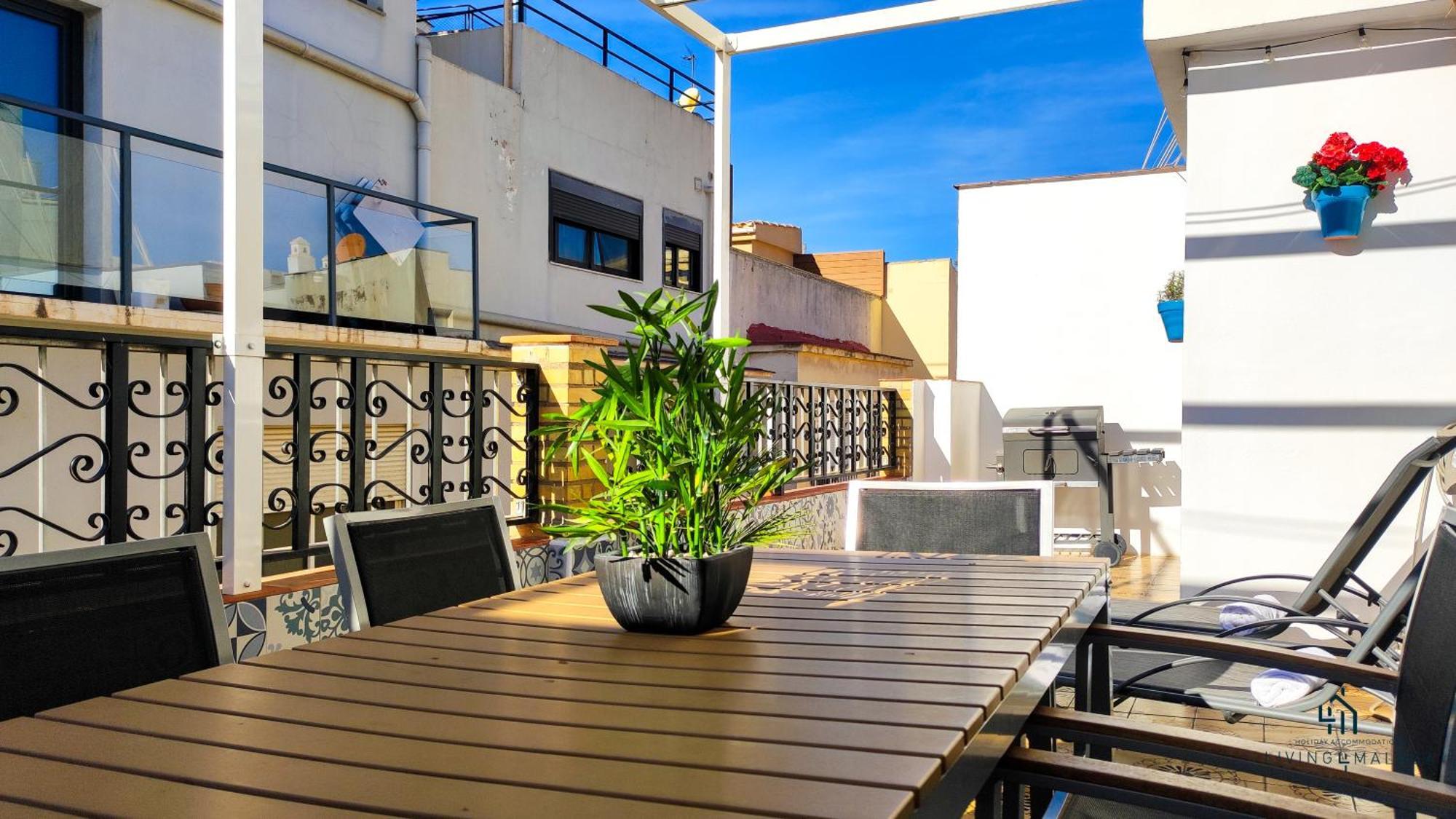 Living4Malaga Sun&Terrace Penthouse Apartment Luaran gambar